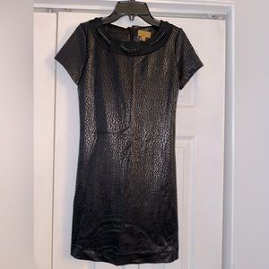Girls black Nicole Miller dress 14